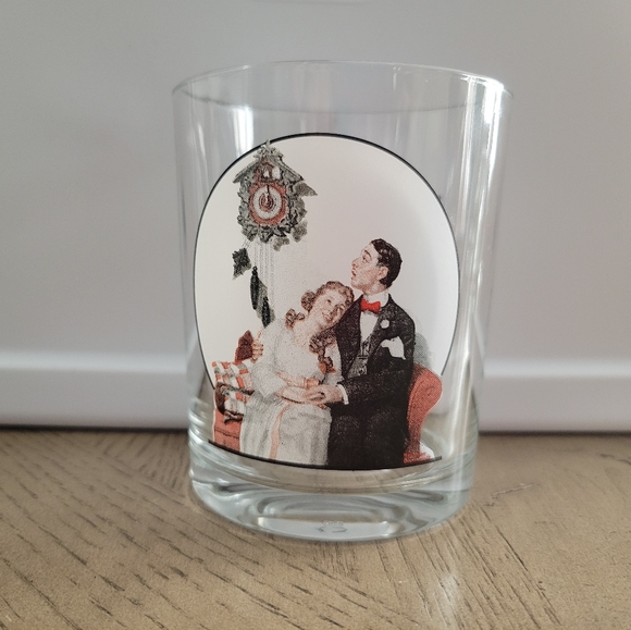Norman Rockwell Glasses "The Saturday Evening Post" Glassware Set of 4 VGC - Picture 8 of 9
